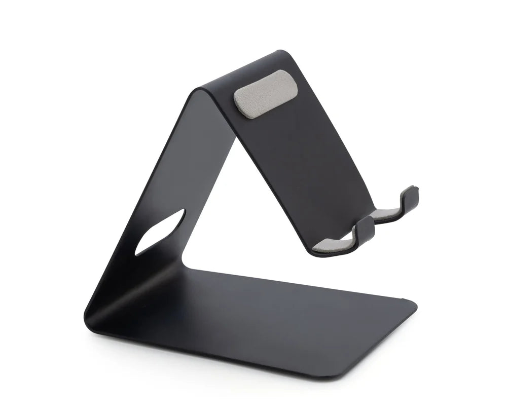 Metal Black Mobile Stand, Adjustable